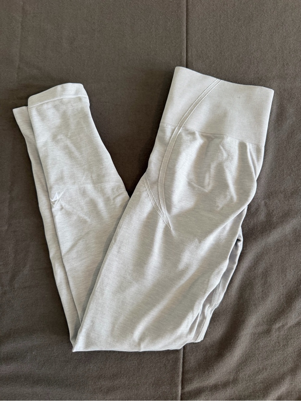 Oner Active light Gray High-Waist Stretch scrunch bum Leggings